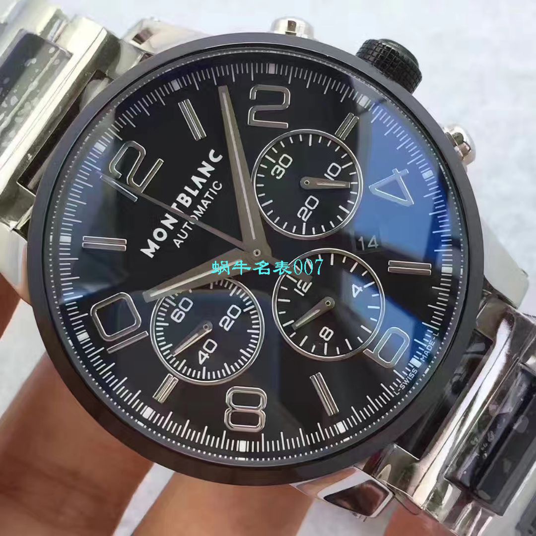 【台湾厂MONTBLANC复刻高仿手表】万宝龙时光行者系列李达康书记同款U0103094腕表 / M026