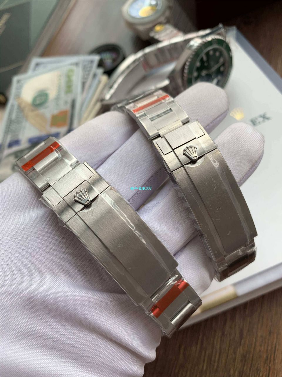 【视频评测N厂V10版本Rolex黑水鬼高仿表】劳力士潜航者型系列116610LN-97200黑盘腕表 / R391