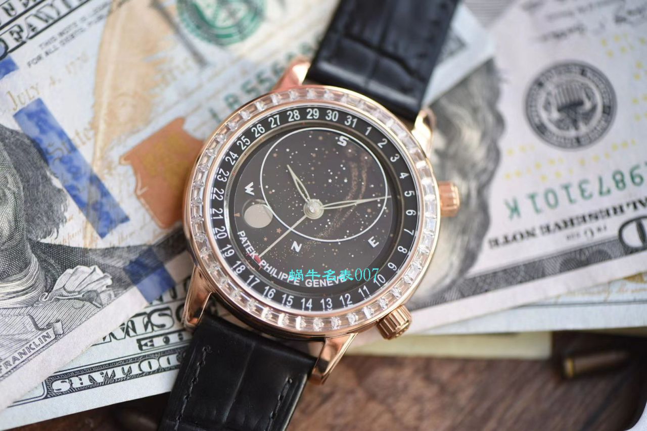 【台湾厂PATEK PHILIPPE复刻高仿表】百达翡丽超级复杂功能计时系列6104R-001腕表 / BD232