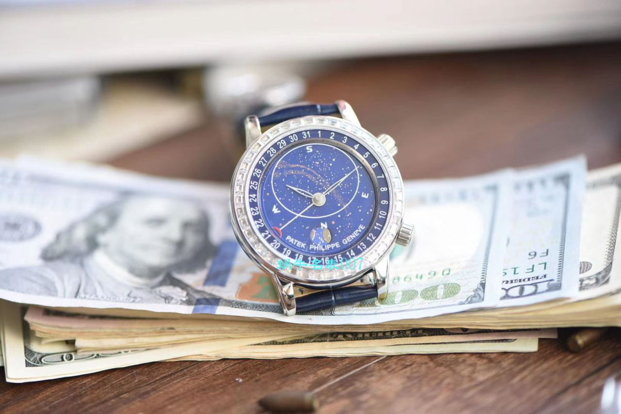 【台湾厂PATEK PHILIPPE复刻高仿表】百达翡丽超级复杂功能计时系列6104R-001腕表 / BD232