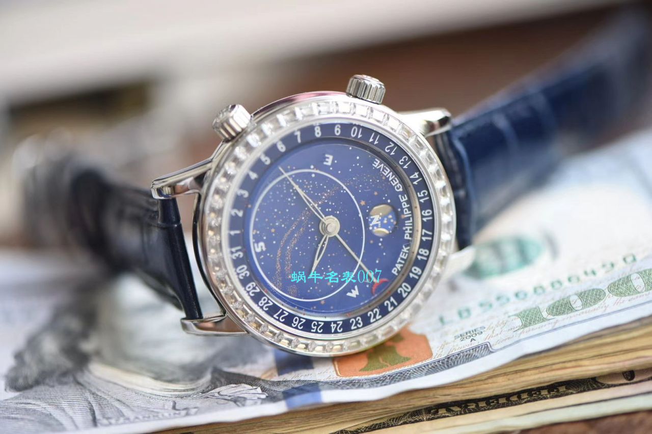 【台湾厂PATEK PHILIPPE复刻高仿表】百达翡丽超级复杂功能计时系列6104R-001腕表 / BD232