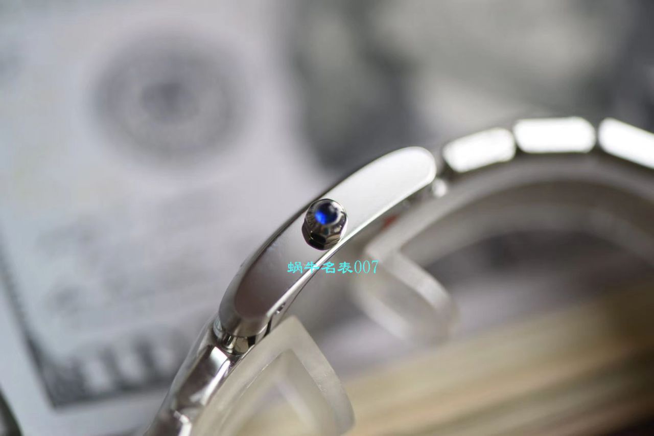 【8848厂CARTIER法国坦克复刻高仿女表】卡地亚坦克系列W50012S3腕表 / K232