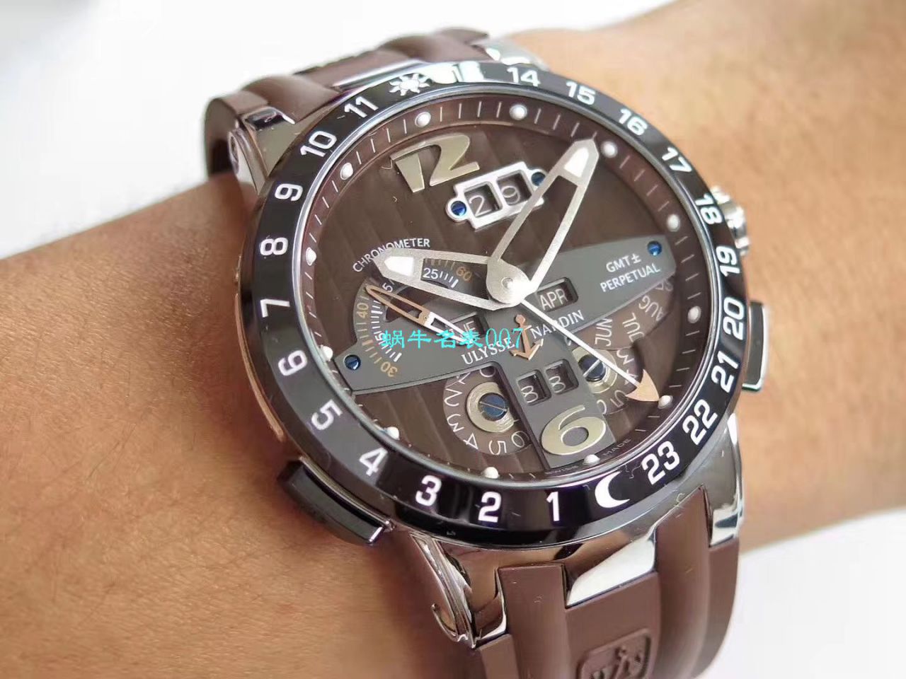 【视频评测TWA工厂Ulysse Nardin复刻高仿表】雅典表复杂功能系列320-00/BQ腕表 / YD016