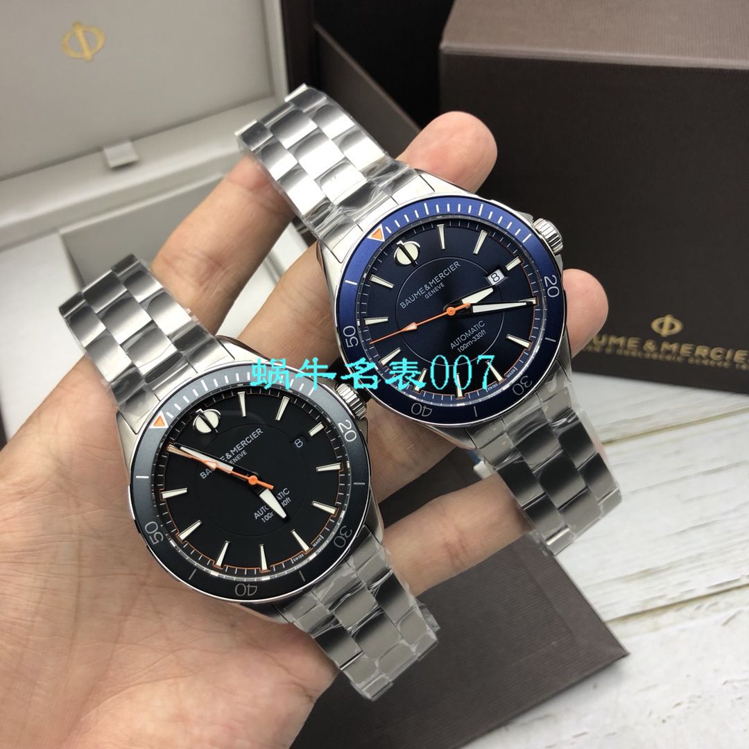 【渠道原单Baume&Mercier】名士表克里顿俱乐部系列M0A10340，10378腕表 / BM07