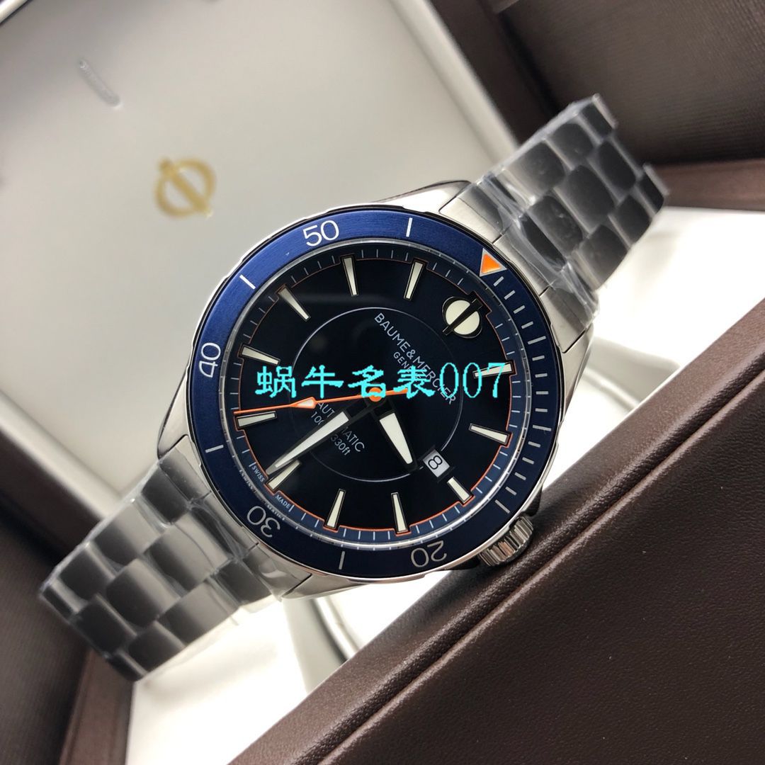【渠道原单Baume&Mercier】名士表克里顿俱乐部系列M0A10340，10378腕表 / BM07