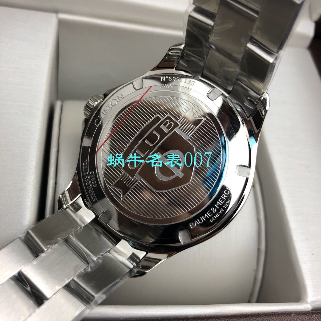 【渠道原单Baume&Mercier】名士表克里顿俱乐部系列M0A10340，10378腕表 / BM07