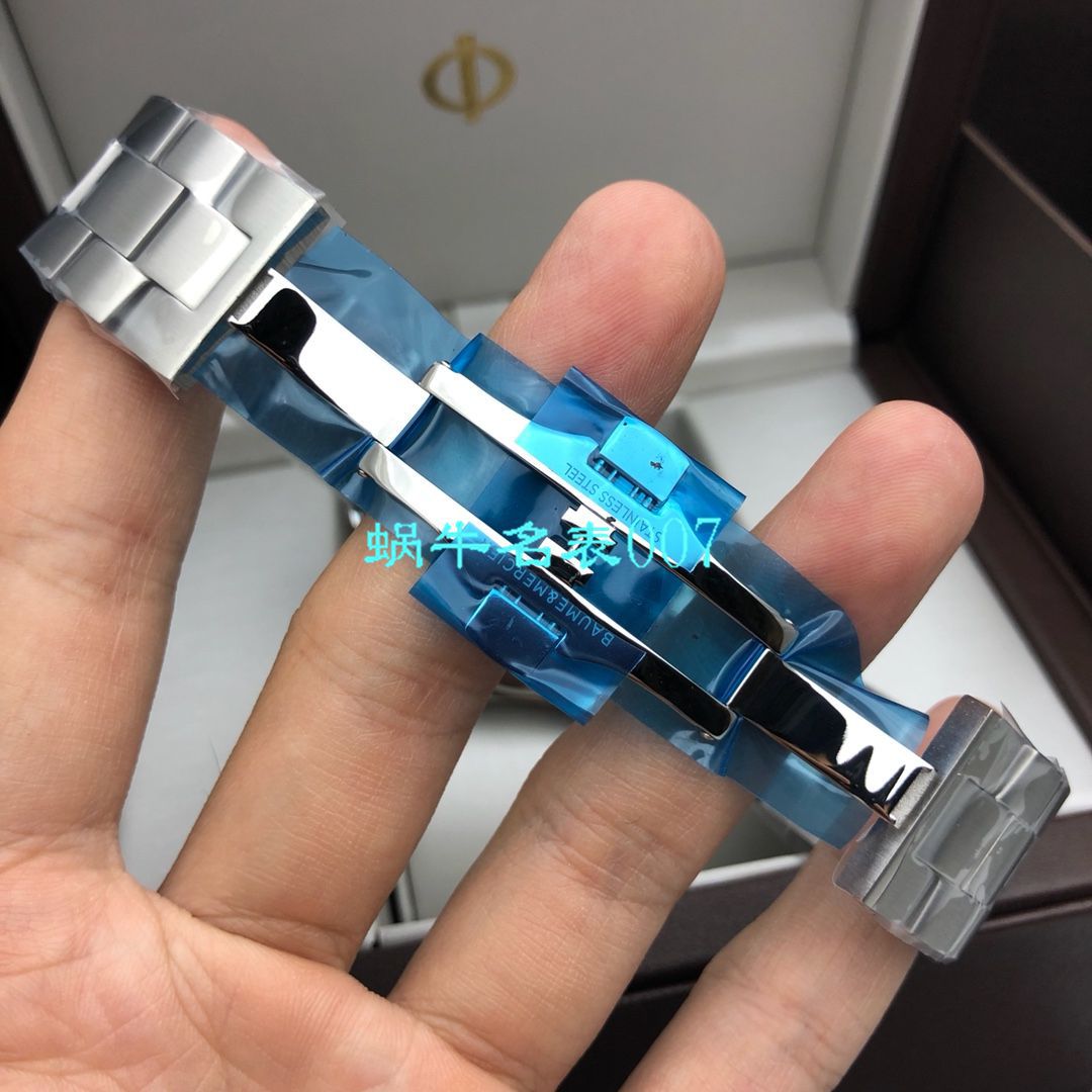 【渠道原单Baume&Mercier】名士表克里顿俱乐部系列M0A10340，10378腕表 / BM07