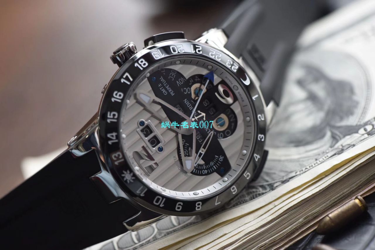 【视频评测TWA厂Ulysse Nardin复刻高仿手表】雅典表复杂功能万年历腕表系列 329-00-3腕表 