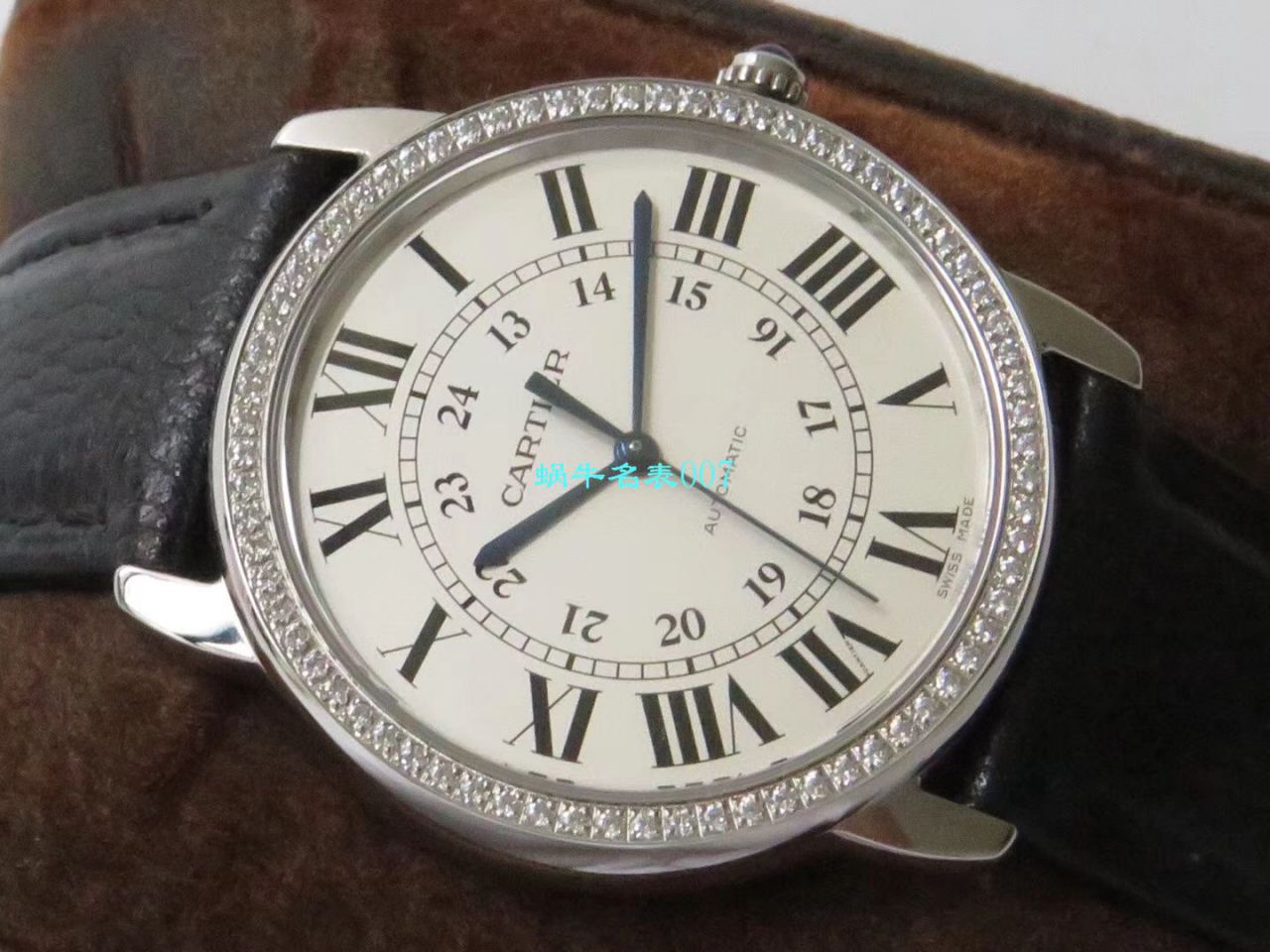 【A8厂SOLO复刻高仿表】卡地亚RONDE DE CARTIER系列W2RN0008，WSRN0021，WR000551腕表 / K233