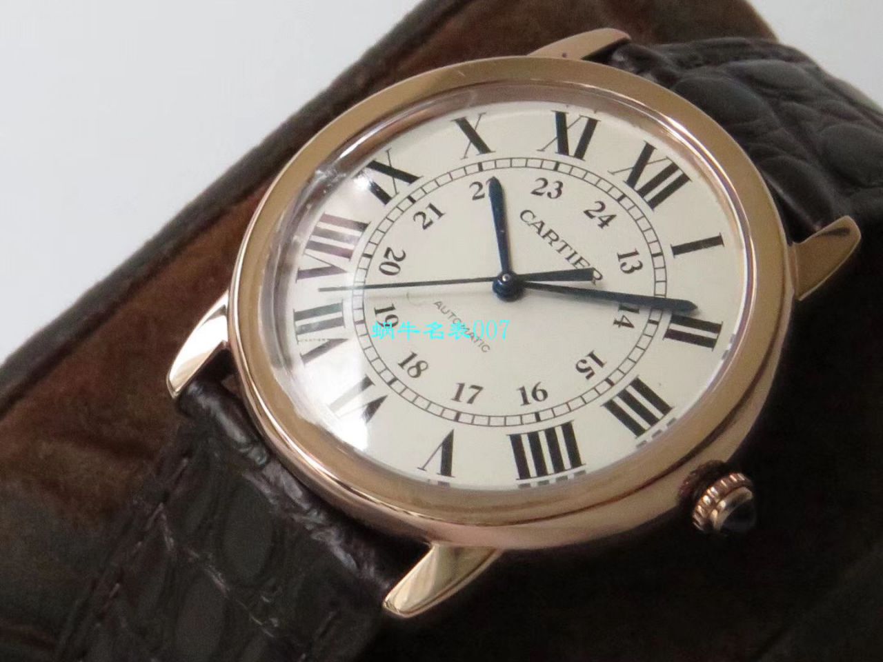 【A8厂SOLO复刻高仿表】卡地亚RONDE DE CARTIER系列W2RN0008，WSRN0021，WR000551腕表 / K233