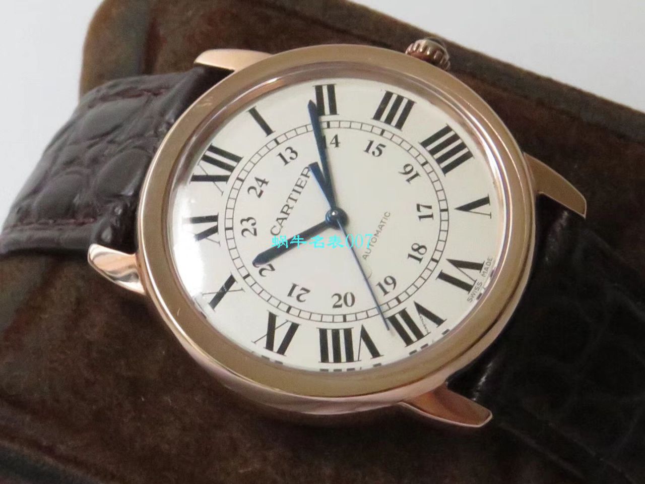 【A8厂SOLO复刻高仿表】卡地亚RONDE DE CARTIER系列W2RN0008，WSRN0021，WR000551腕表 / K233