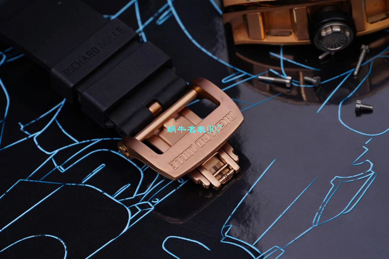 【视频评测EUR厂Richard Mille仿表价格顶级复刻高仿】俄罗斯紫金版理查德米勒至尊鬼王RM052 / RM052jin