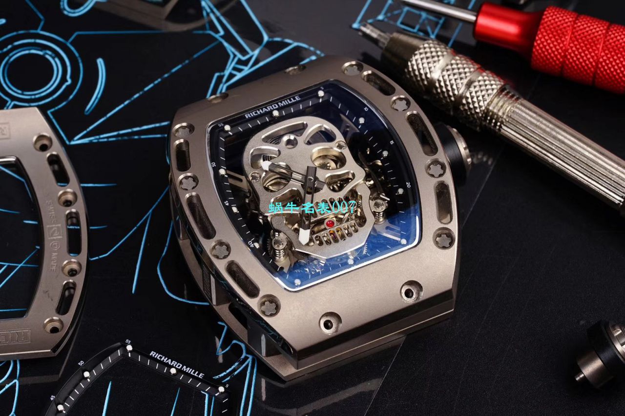 【视频评测EUR厂Richard Mille仿表价格顶级复刻高仿】俄罗斯紫金版理查德米勒至尊鬼王RM052 / RM052jin