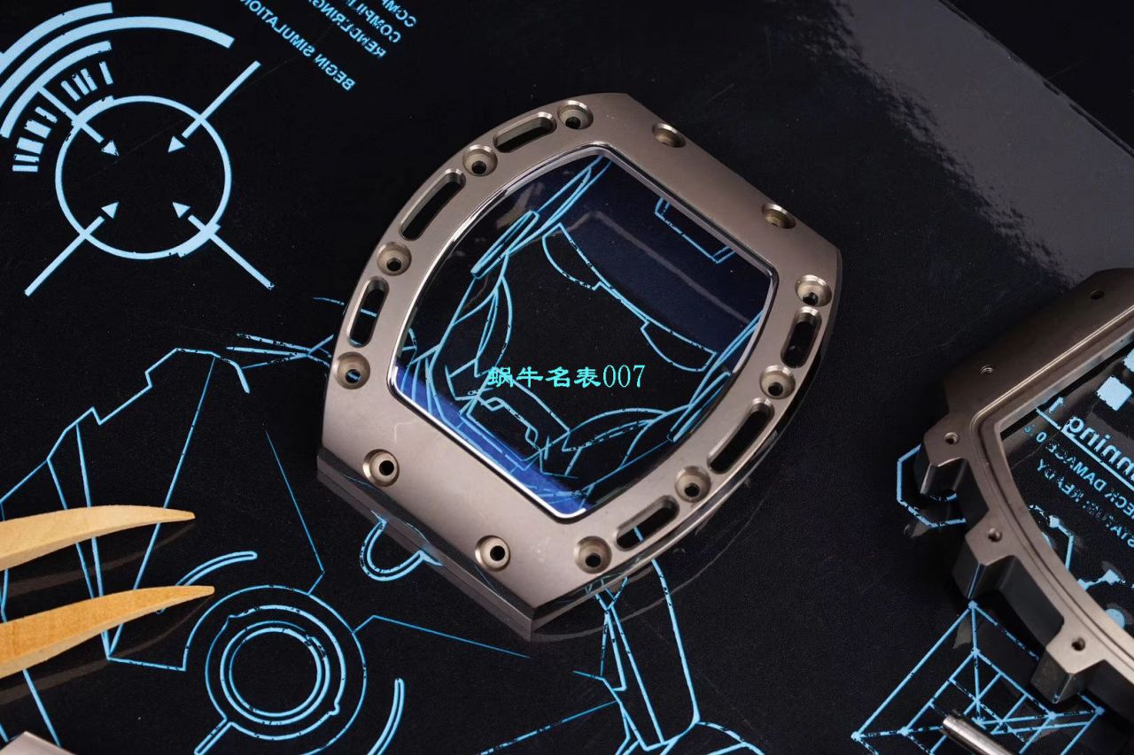 【视频评测EUR厂Richard Mille仿表价格顶级复刻高仿】俄罗斯紫金版理查德米勒至尊鬼王RM052 / RM052jin