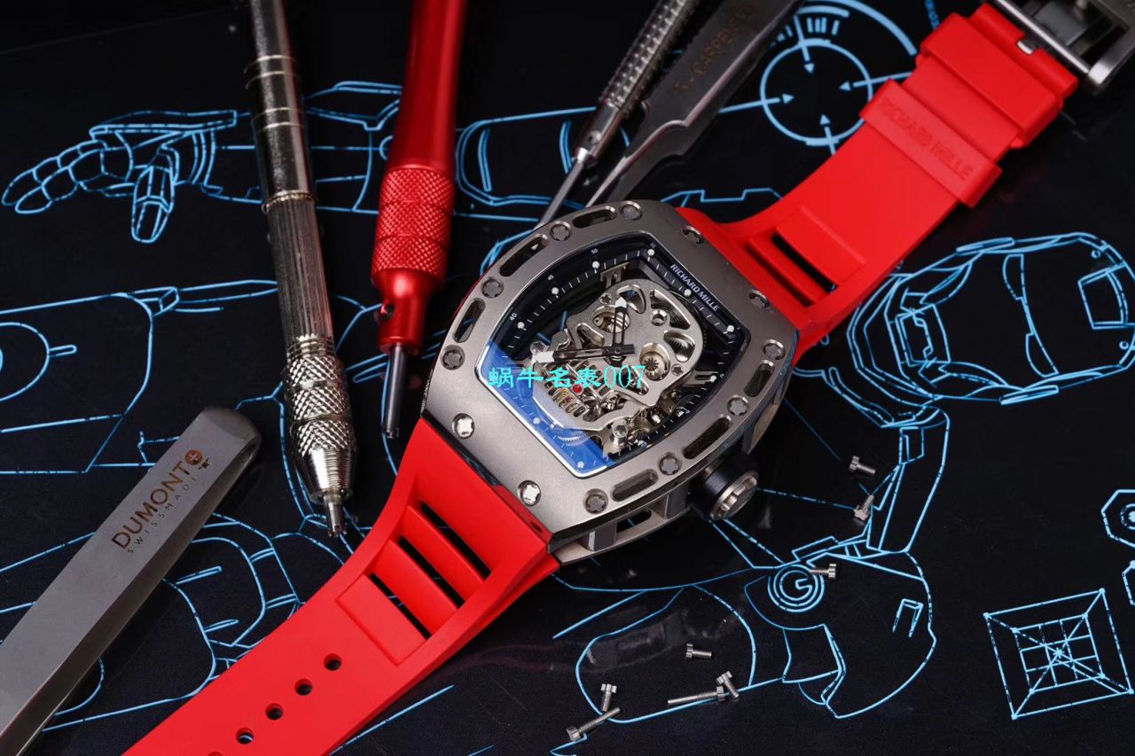 【视频评测EUR厂Richard Mille仿表价格顶级复刻高仿】俄罗斯紫金版理查德米勒至尊鬼王RM052 / RM052jin