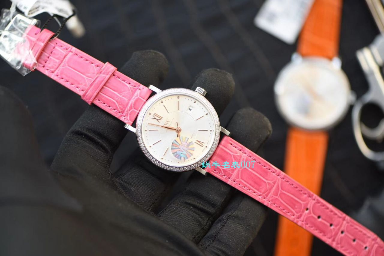 【视频评测M+厂复刻女表】万国高仿柏涛菲诺系列IW458112，IW458103腕表 / WG508