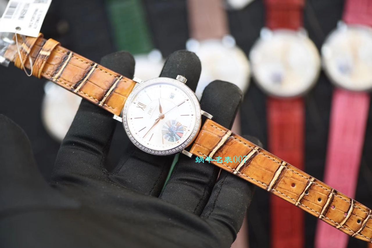 【视频评测M+厂复刻女表】万国高仿柏涛菲诺系列IW458112，IW458103腕表 / WG508