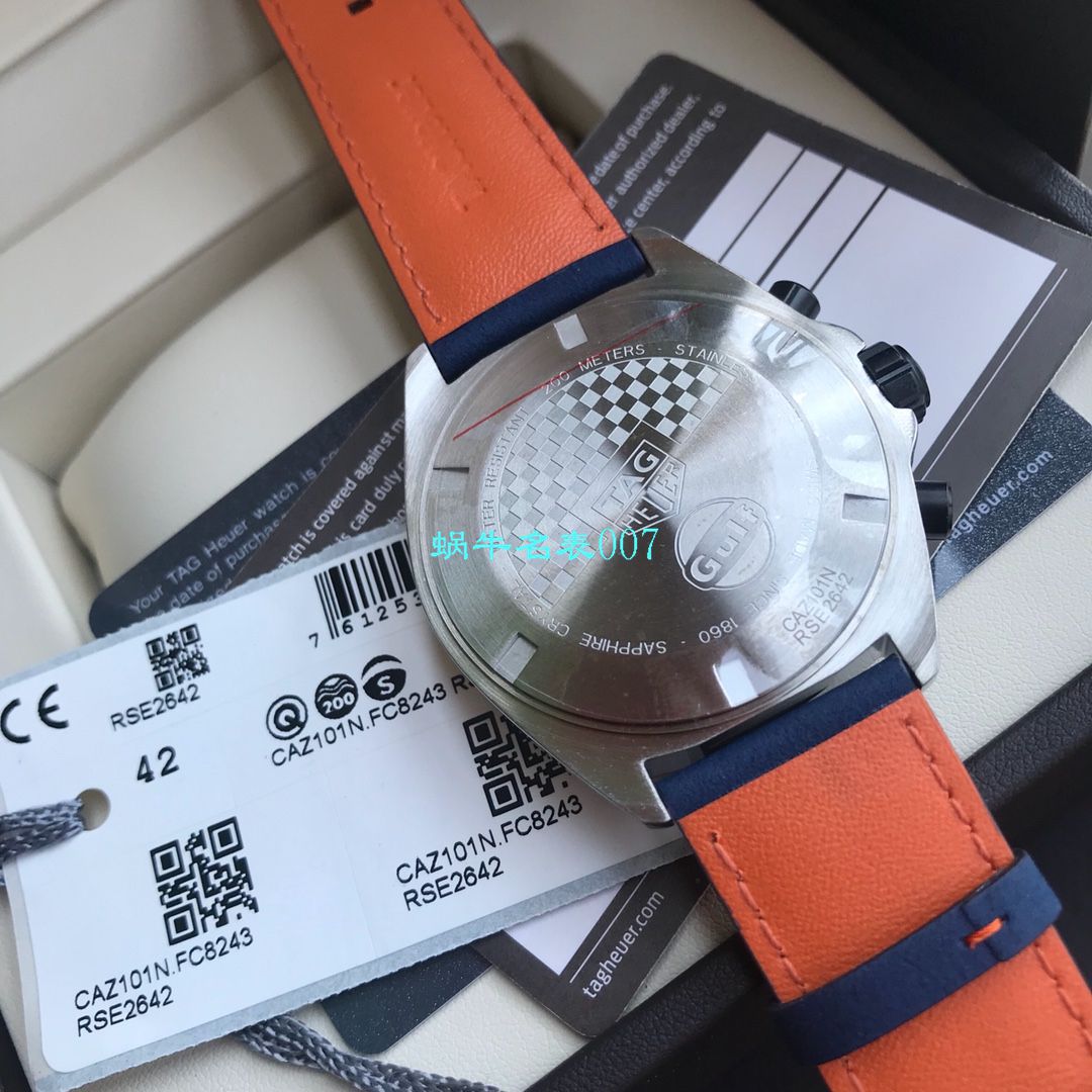 【渠道原单】泰格豪雅F1系列CAZ101N.FC8243腕表 