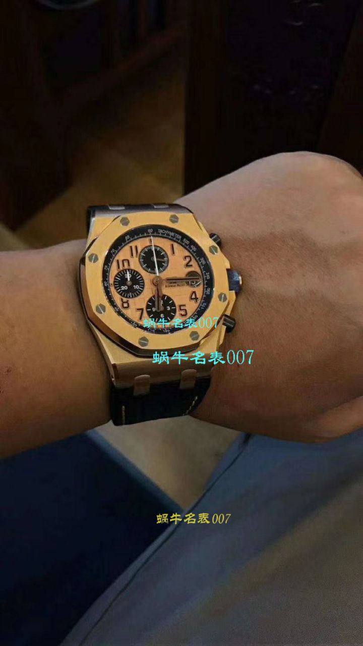 【JF厂一比一高精仿】爱彼皇家橡树离岸型系列26470OR.OO.1000OR.01腕表 / AP002