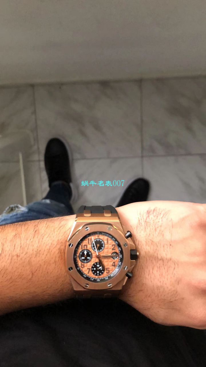 【JF厂一比一高精仿】爱彼皇家橡树离岸型系列26470OR.OO.1000OR.01腕表 / AP002