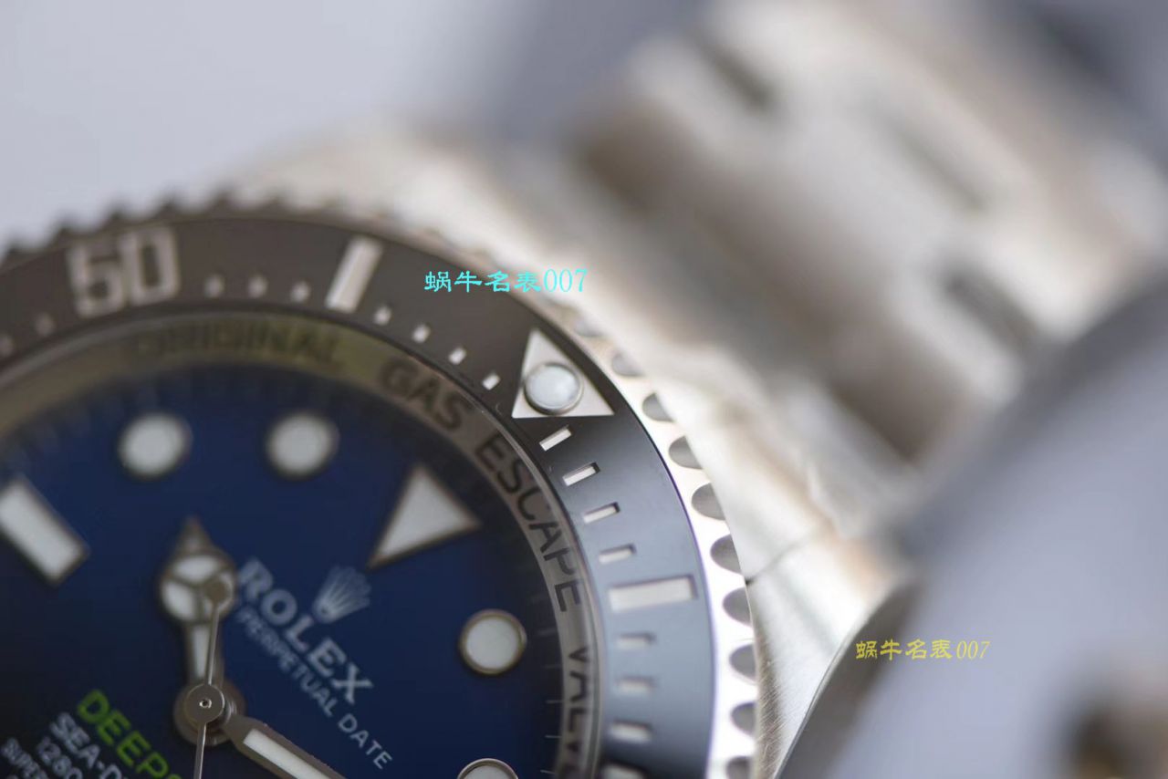 【视频评测超级神器】N厂复刻最新904L复刻高仿超级渐变蓝鬼王～劳力士m126660-0002手表 / R500