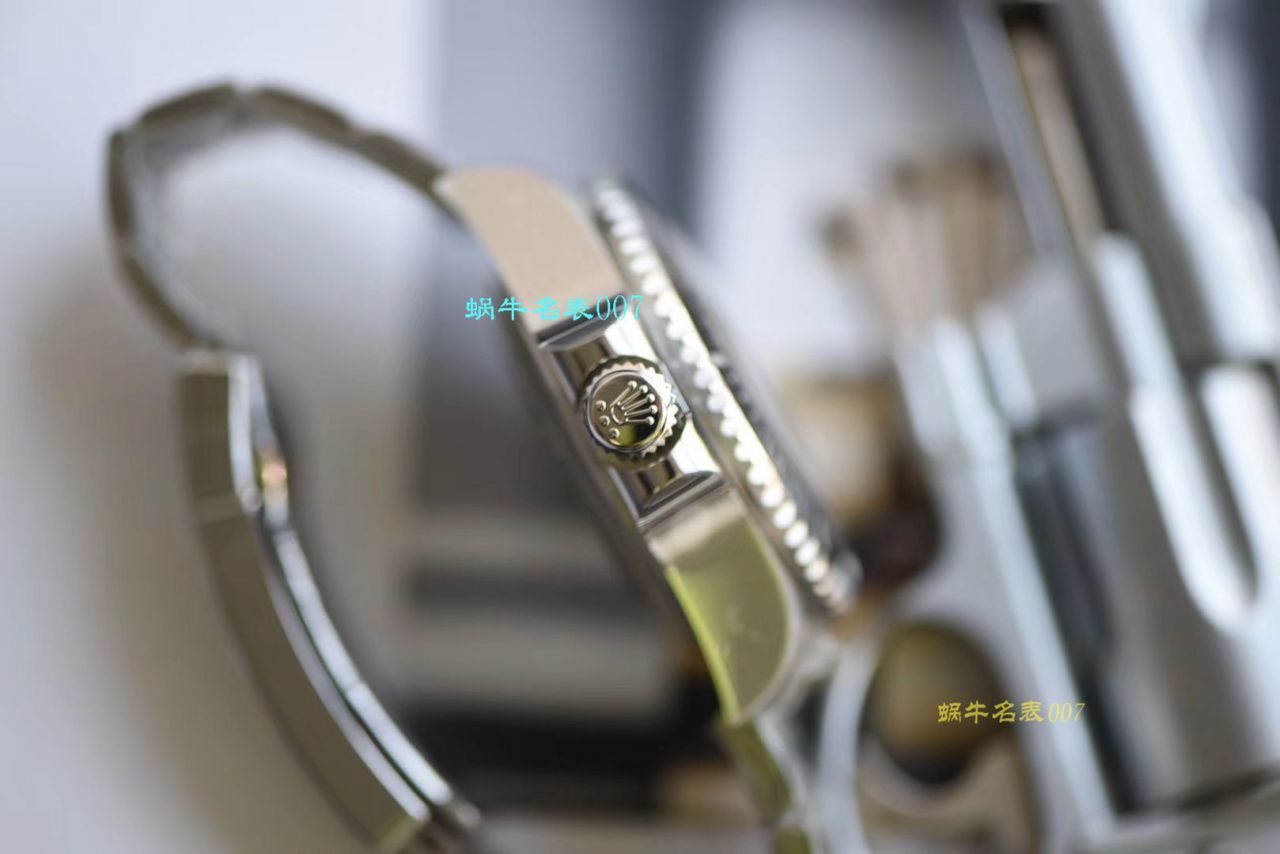 【视频评测超级神器】N厂复刻最新904L复刻高仿超级渐变蓝鬼王～劳力士m126660-0002手表 / R500