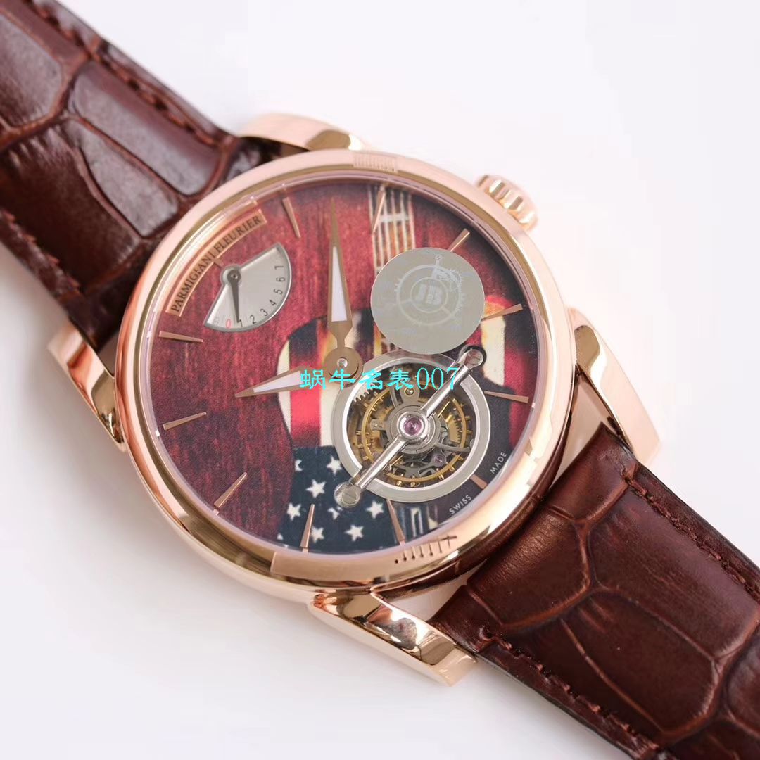 【JB厂Parmigiani Fleurier复刻高仿陀飞轮手表】帕玛强尼通达系列PFS251-1007000-HA1241腕表 / PA036