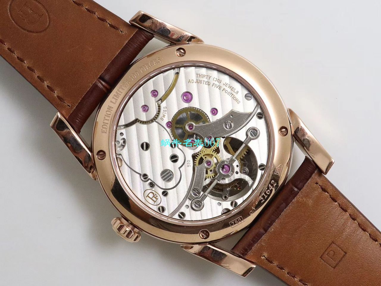 【JB厂Parmigiani Fleurier复刻高仿陀飞轮手表】帕玛强尼通达系列PFS251-1007000-HA1241腕表 / PA036