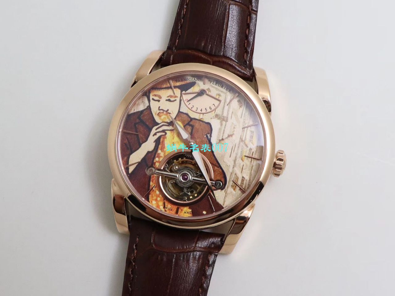 【JB厂Parmigiani Fleurier复刻高仿陀飞轮手表】帕玛强尼通达系列PFS251-1007000-HA1241腕表 / PA036