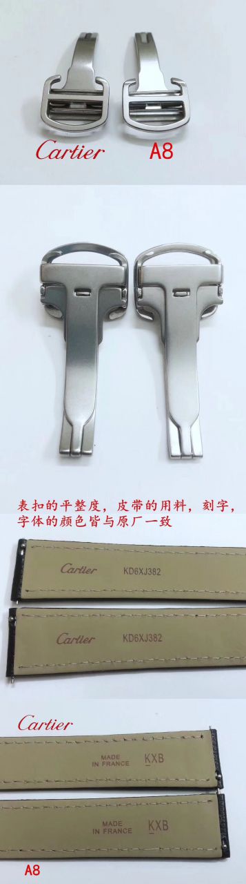 【A8厂SOLO复刻高仿表】卡地亚RONDE DE CARTIER系列W2RN0008，WSRN0021，WR000551腕表 / K233