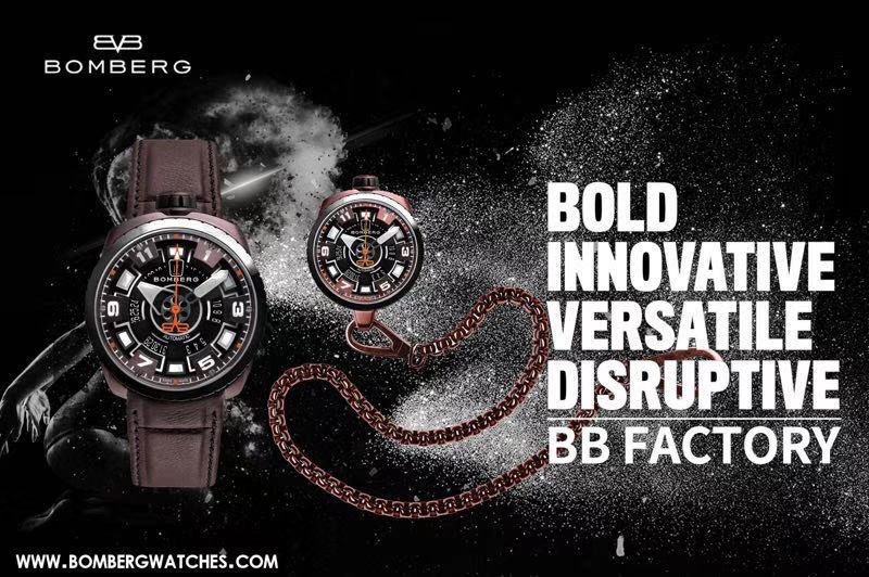 BB FACTORY 巧思之作【一表两用 奇思妙构】BBF出品BOMBERG BOLD系列腕表劲酷登场， / BB002