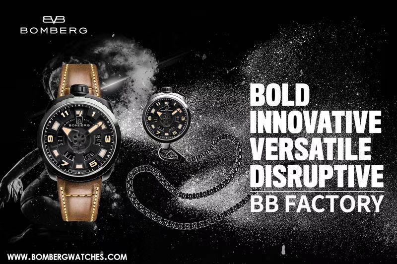 BB FACTORY 巧思之作【一表两用 奇思妙构】BBF出品BOMBERG BOLD系列腕表劲酷登场， / BB002
