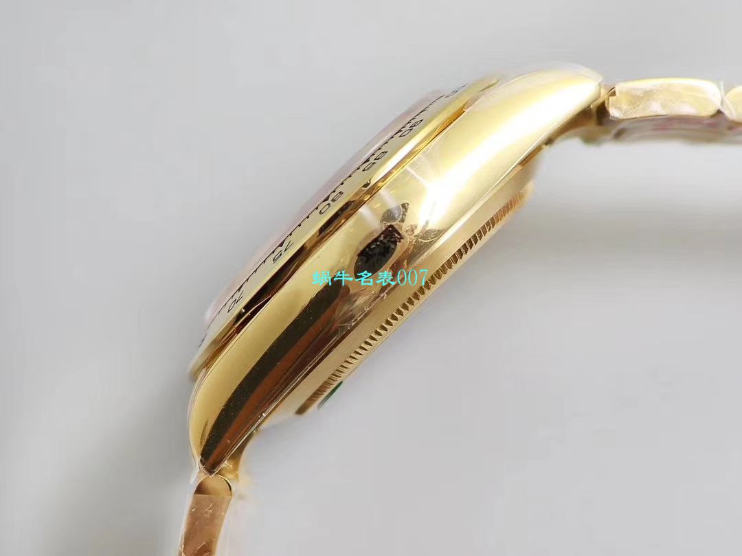 【N厂复刻表独家真正4130机芯】劳力士宇宙计型迪通拿顶级复刻高仿116508金盘腕表 / R389