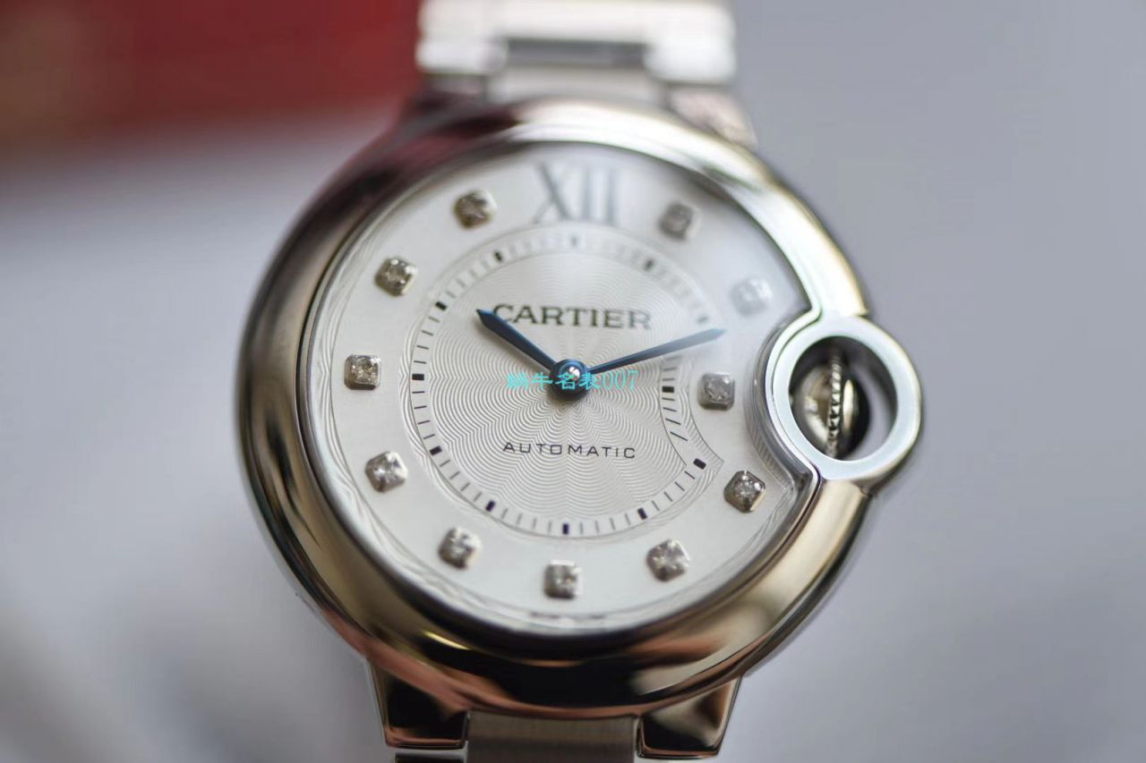 【V6厂最新升级版顶级复刻高仿女表】卡地亚蓝气球系列WE902074腕表33毫米 / K236