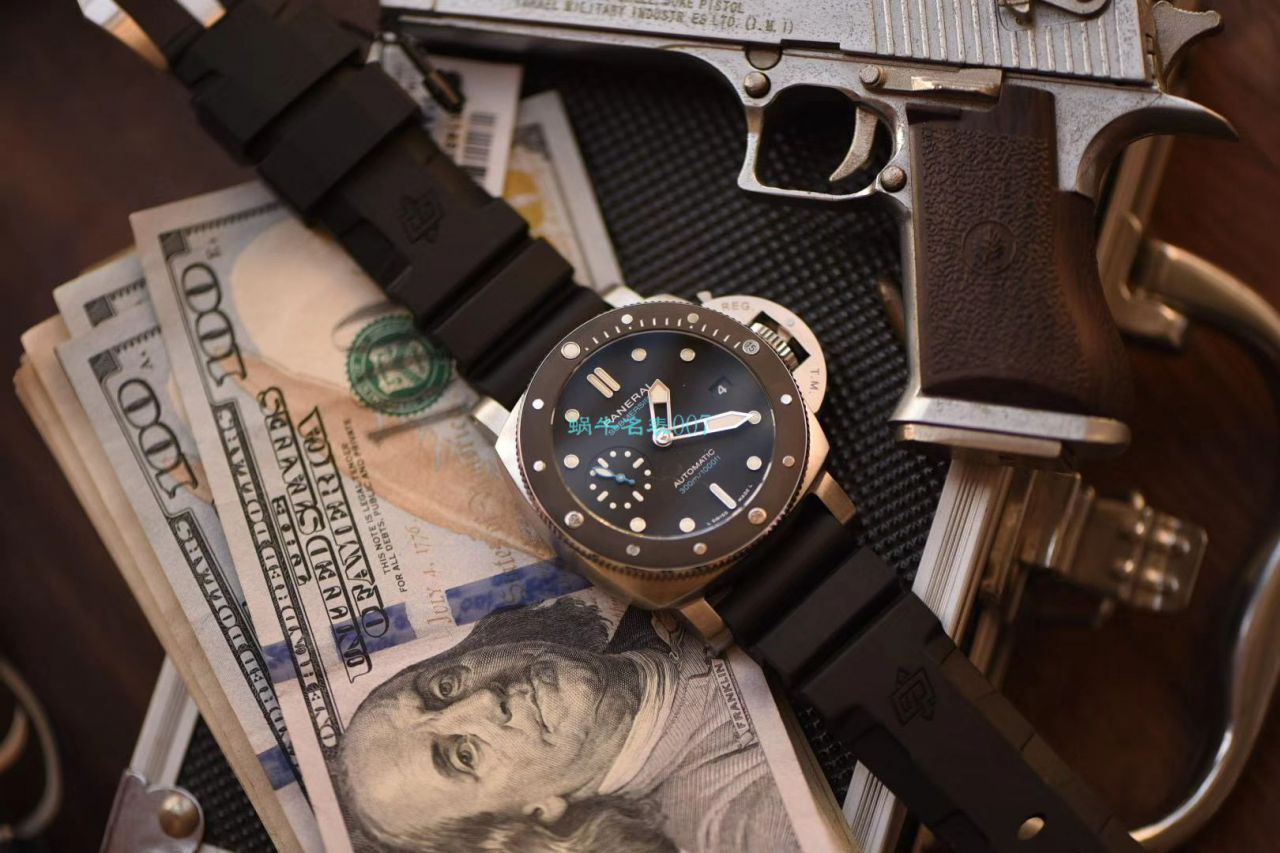 【VS厂顶级复刻表42毫米亚洲手腕】沛纳海SUBMERSIBLE高仿 潜行系列PAM00683腕表 / VSPam683