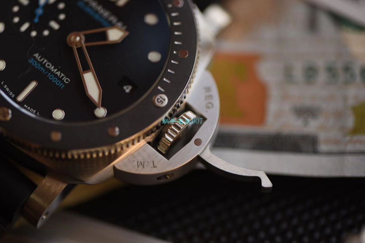 【VS厂顶级复刻表42毫米亚洲手腕】沛纳海SUBMERSIBLE高仿 潜行系列PAM00683腕表 / VSPam683