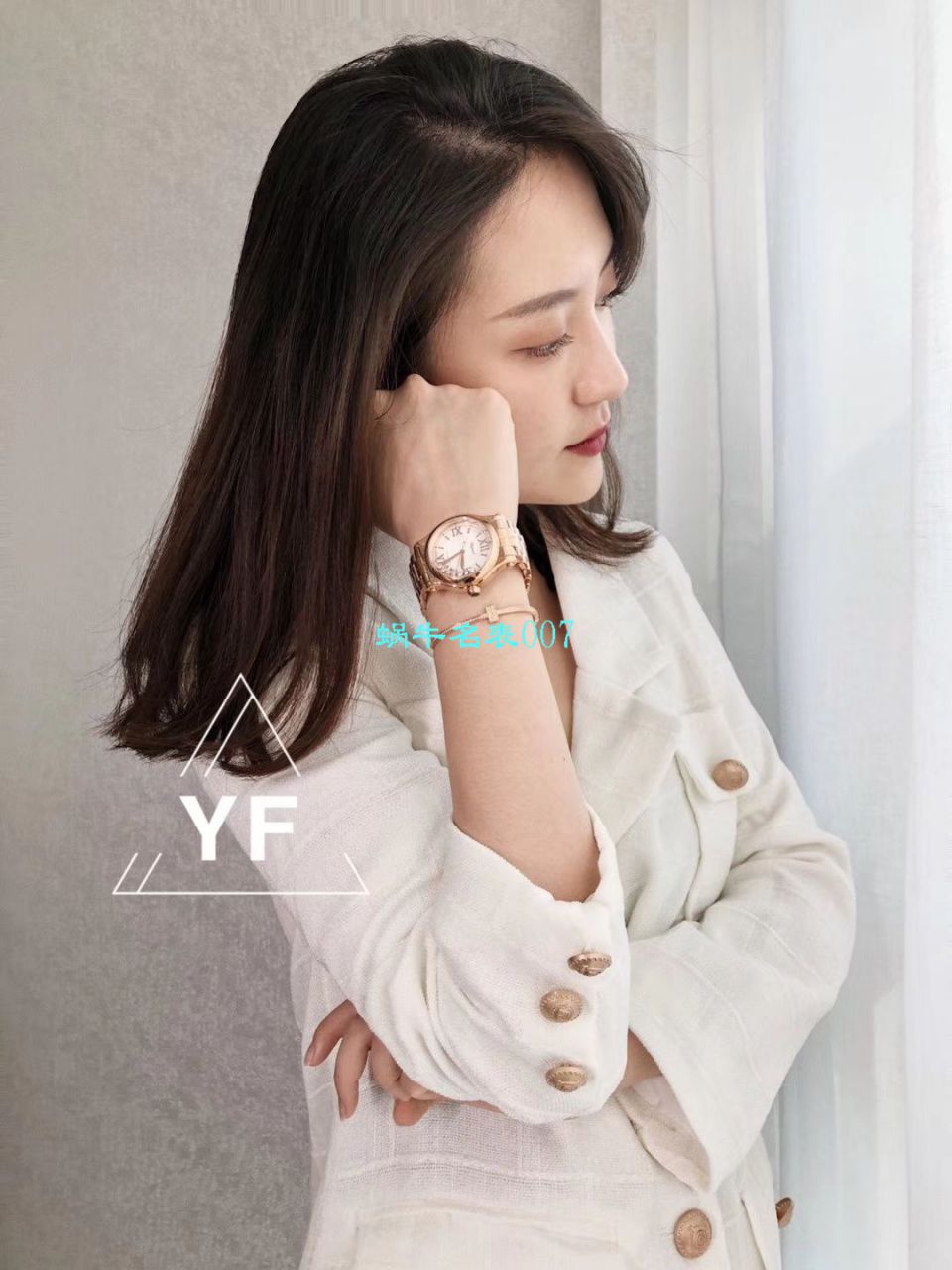 【YF厂顶级复刻高仿女表】萧邦HAPPY DIAMONDS系列277472-5002,278559-6002,278582-3002腕表 / XB051