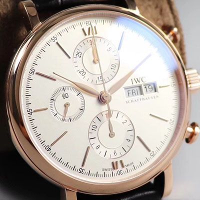 【ZF厂IWC复刻高仿手表】万国柏涛菲诺计时系列IW391020腕表