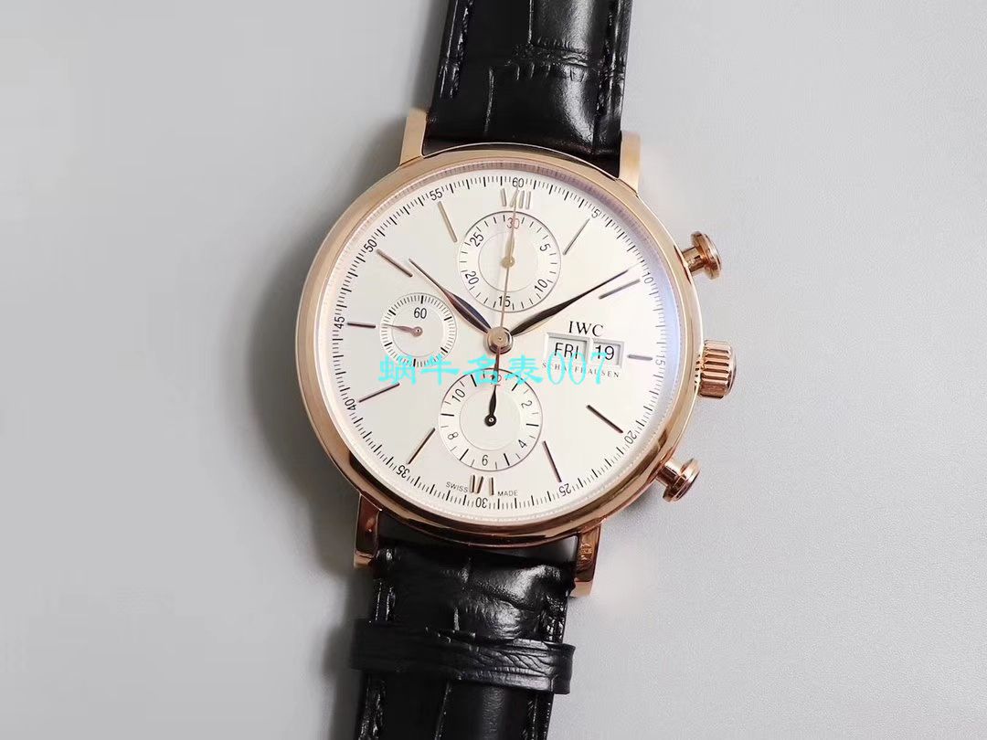 【ZF厂IWC复刻高仿手表】万国柏涛菲诺计时系列IW391020腕表 / WG509