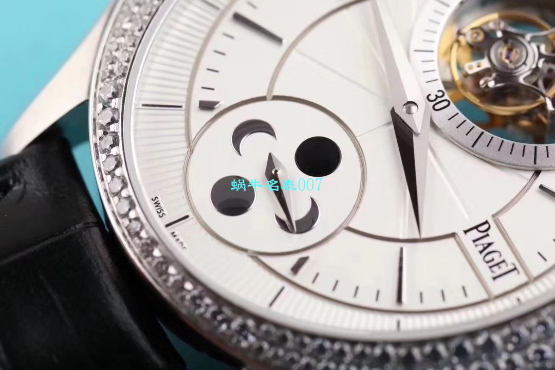 【R8厂PIAGET复刻高仿手表】伯爵BLACK -TIE系列G0A37115,G0A38114陀飞轮腕表 / PT021
