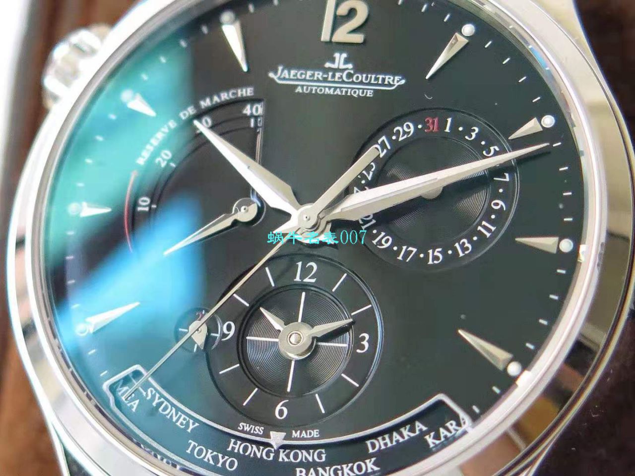 【ZF厂顶级复刻高仿手表】积家大师系列1428171腕表 / JJ163