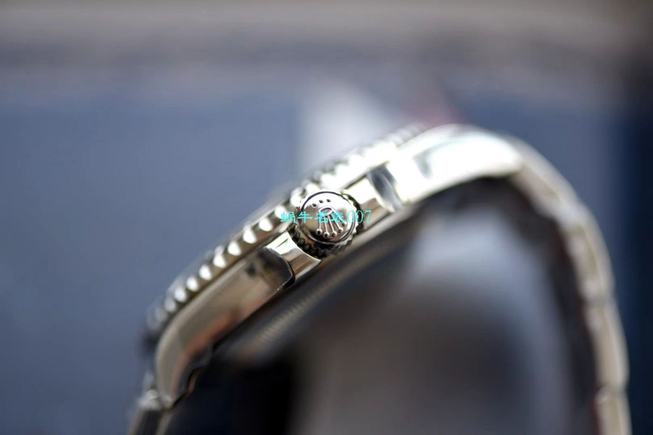 【视频评测N厂Rolex复刻高仿手表】904钢劳力士游艇名仕YM型系列116622-78760 银盘腕表 / R512