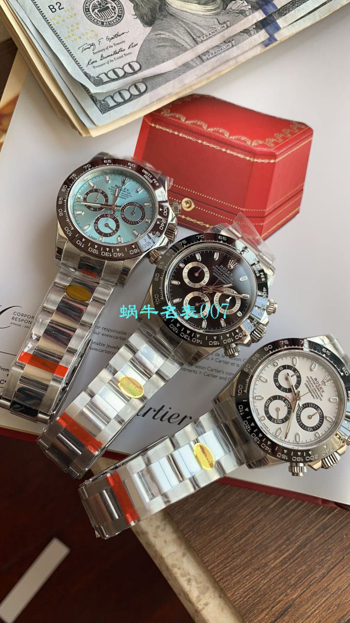 【N厂V3升级版复刻高仿表】Rolex熊猫迪劳力士宇宙计型迪通拿系列116500LN-78590白盘腕表 / R508