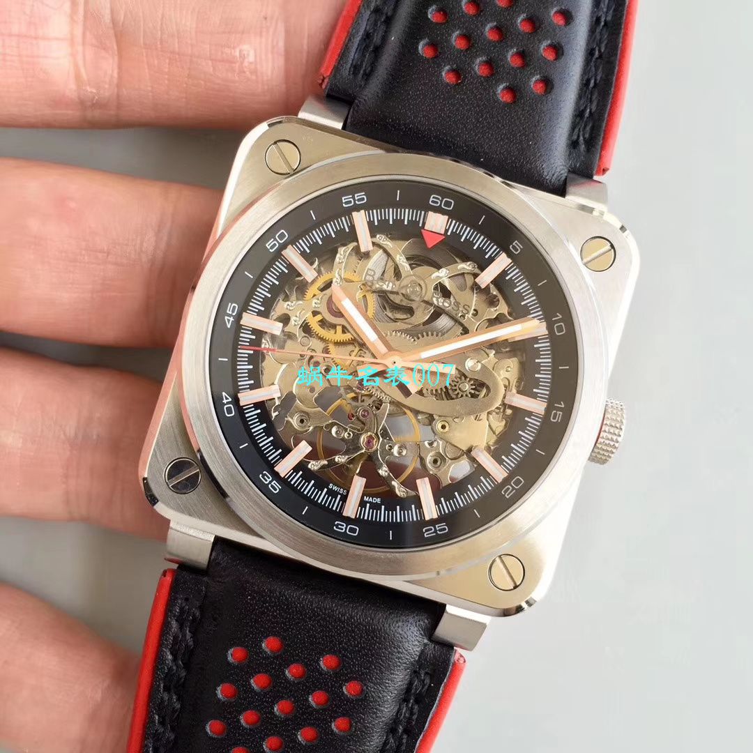 【BR厂Bell & Ross复刻高仿手表】柏莱士INSTRUMENTS系列BR 03-92 AEROGT腕表 / BR0392AEROGT