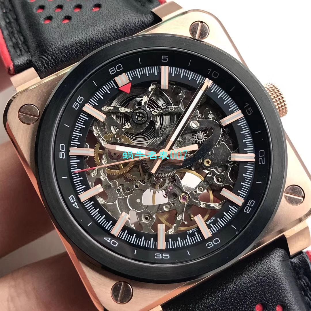 【BR厂Bell & Ross复刻高仿手表】柏莱士INSTRUMENTS系列BR 03-92 AEROGT腕表 / BR0392AEROGT