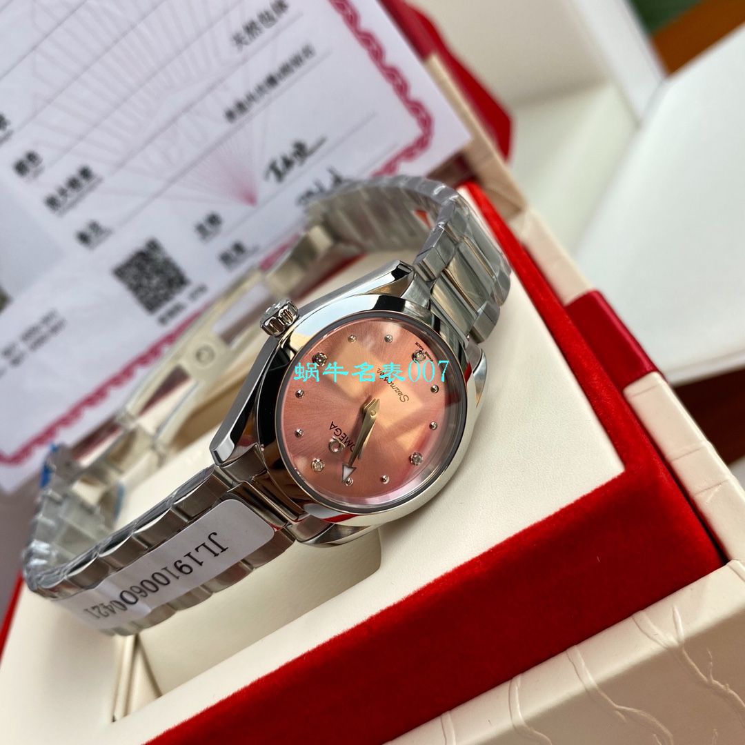 【渠道原单女表】欧米茄海马系列220.10.28.60.60.001腕表 / M629