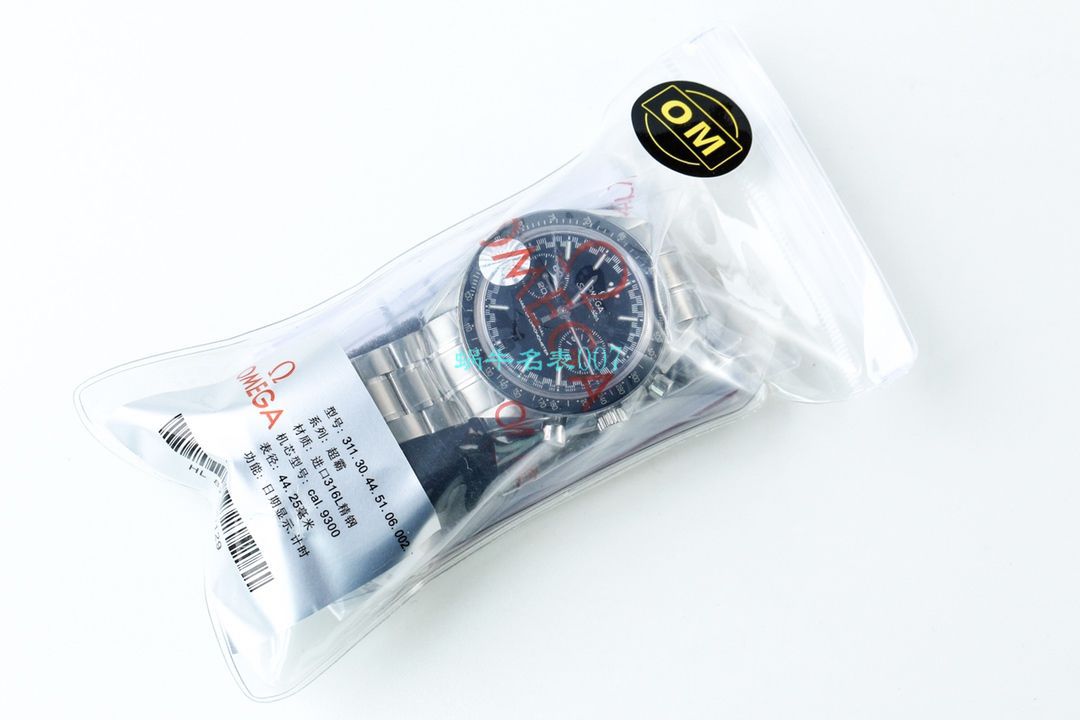 OM厂欧米茄赛车计时码表【SPEEDMASTER】超霸复刻高仿手表329.30.44.51.01.002，329.33.44.51.01.001腕表 / M633