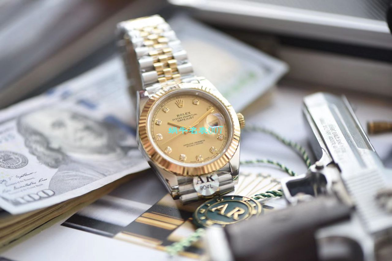 【视频评测】AR厂AR出品超强劳力士日志41mm副本五连珠复刻高仿116333-72213 G / R519