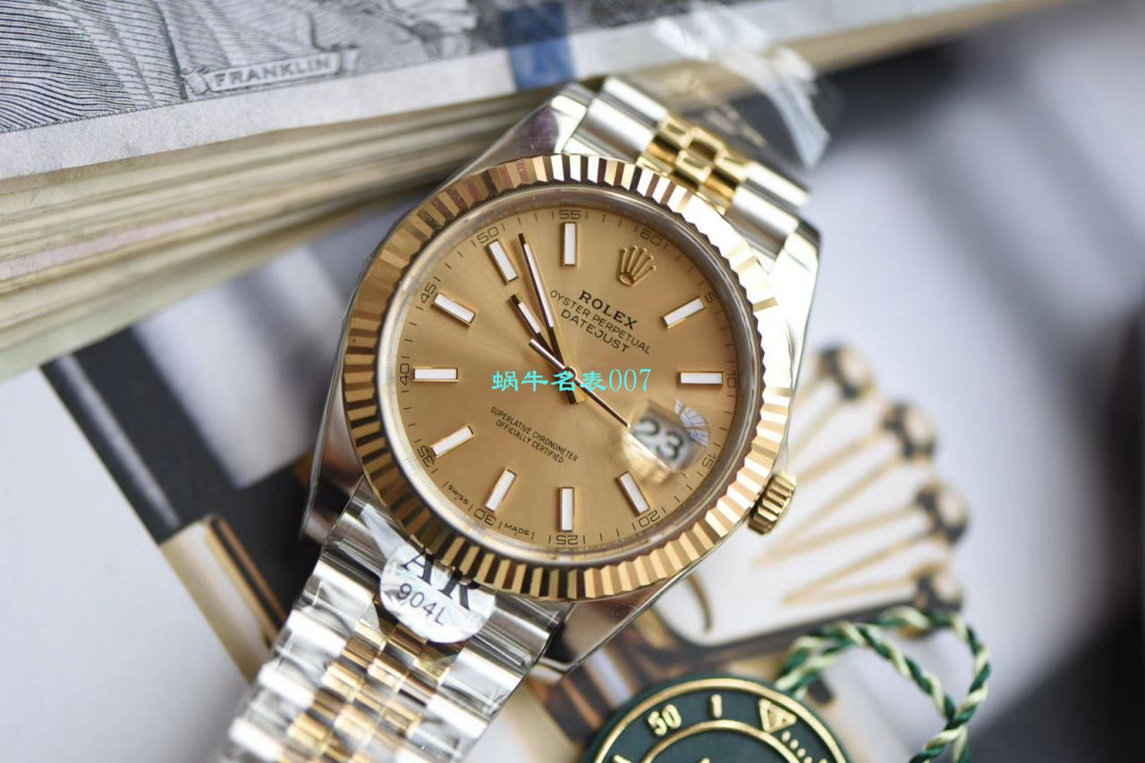 【视频评测】AR厂AR出品超强劳力士日志41mm副本五连珠复刻高仿116333-72213 G / R519