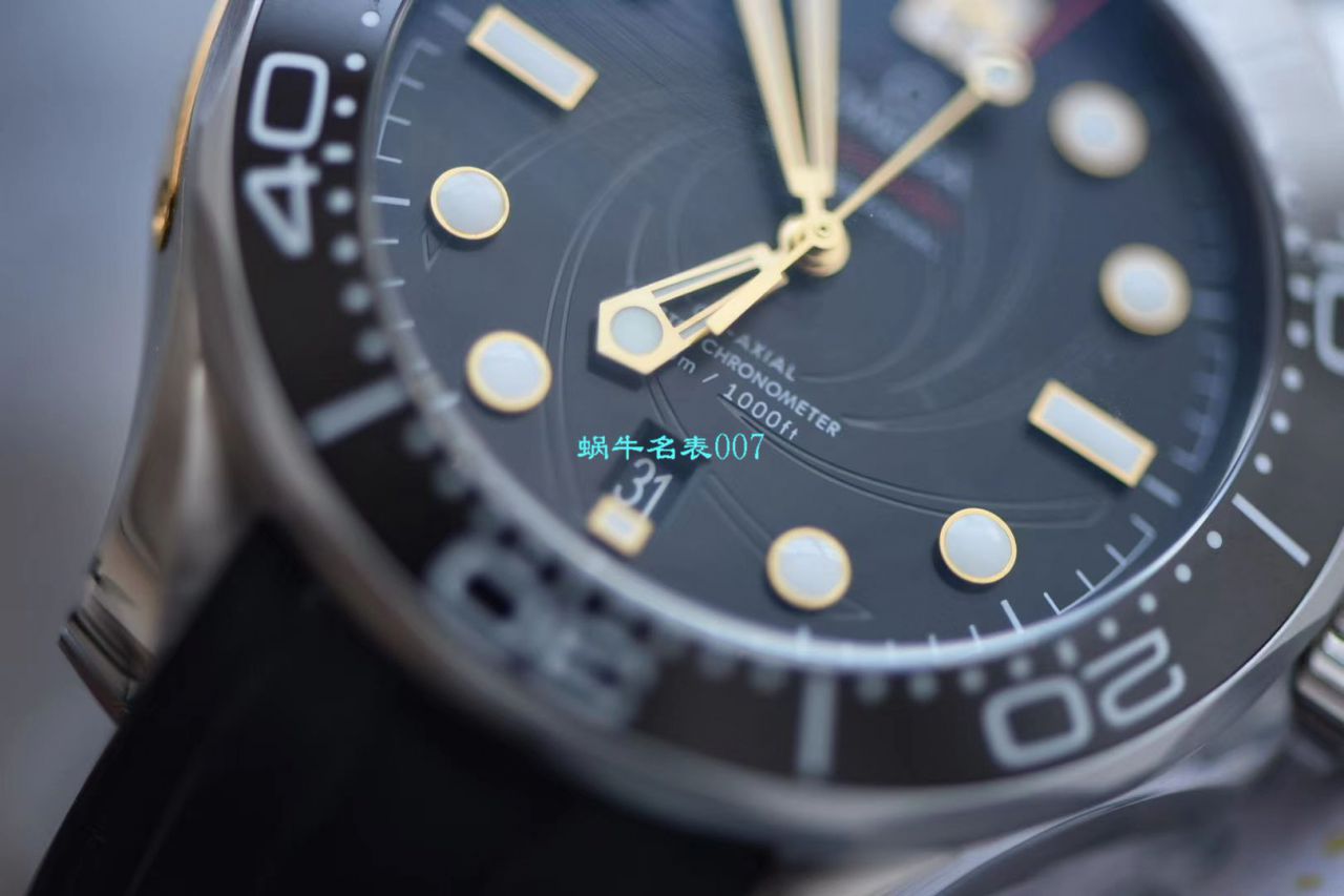 VS厂爆品顶级复刻高仿欧米茄海马300米潜水表詹姆斯·邦德007，每个男人心中都有一个007梦 / M636